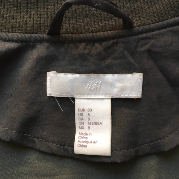 H&M brand bomber-style jacket - Picture 4 of 5